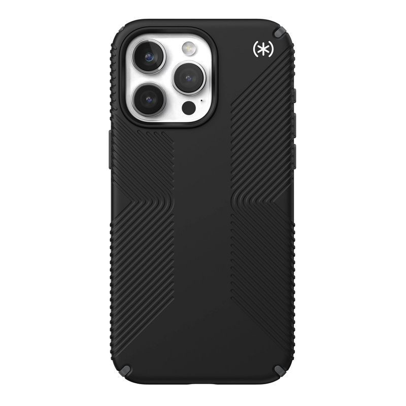slide 1 of 7, Speck Apple iPhone 15 Pro Max Presidio 2 Grip Case with MagSafe - Black: Impact, Scratch & Water-Resistant Polycarbonate TPU, 1 ct