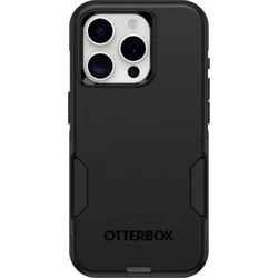 OtterBox iPhone 15 Pro Commuter Series Case - Black: Polycarbonate, Bump-Resistant