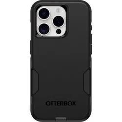 OtterBox iPhone 15 Pro Commuter Series Case - Black: Polycarbonate, Bump-Resistant