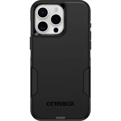 OtterBox iPhone 15 Pro Max Commuter Series Case - Black: Wireless Charging Compatible