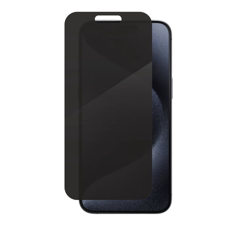 Zagg Apple Iphone 15 Pro Glass Elite Privacy Screen Protector : Target
