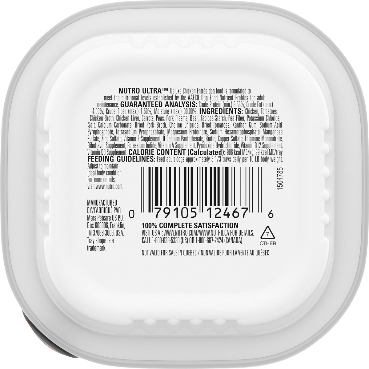 slide 9 of 17, Nutro Ultra Deluxe Chicken Entree Filets in Gravy Premium Dog Food, 3.5 Oz