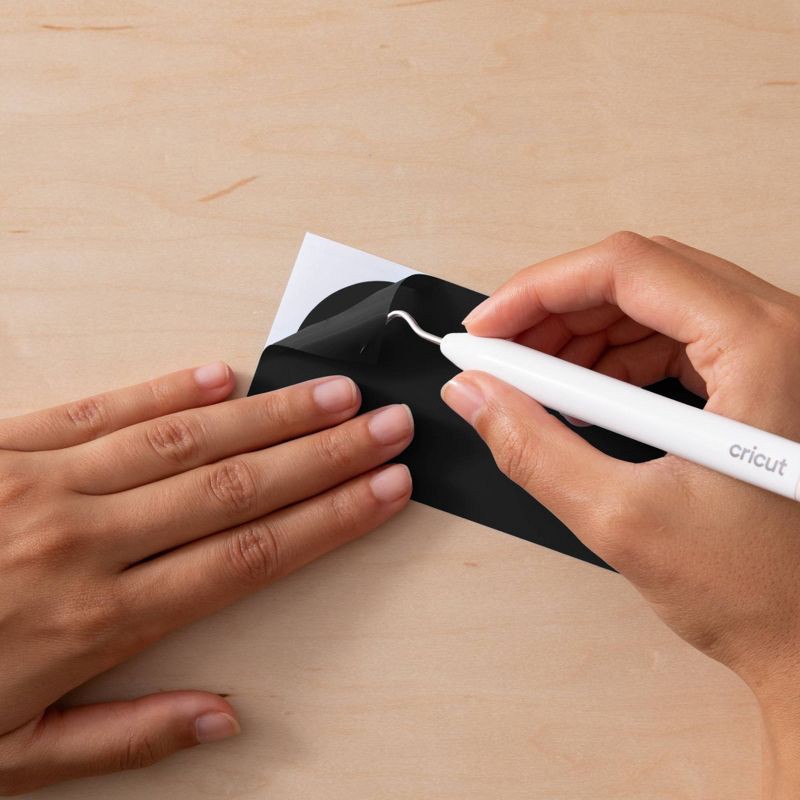 slide 7 of 8, Cricut Joy Xtra 9.5"x36" Smart Vinyl Permanent Black: Craft Cutting Material, PET, Compatible with Cricut Joy Xtra, 1 ct