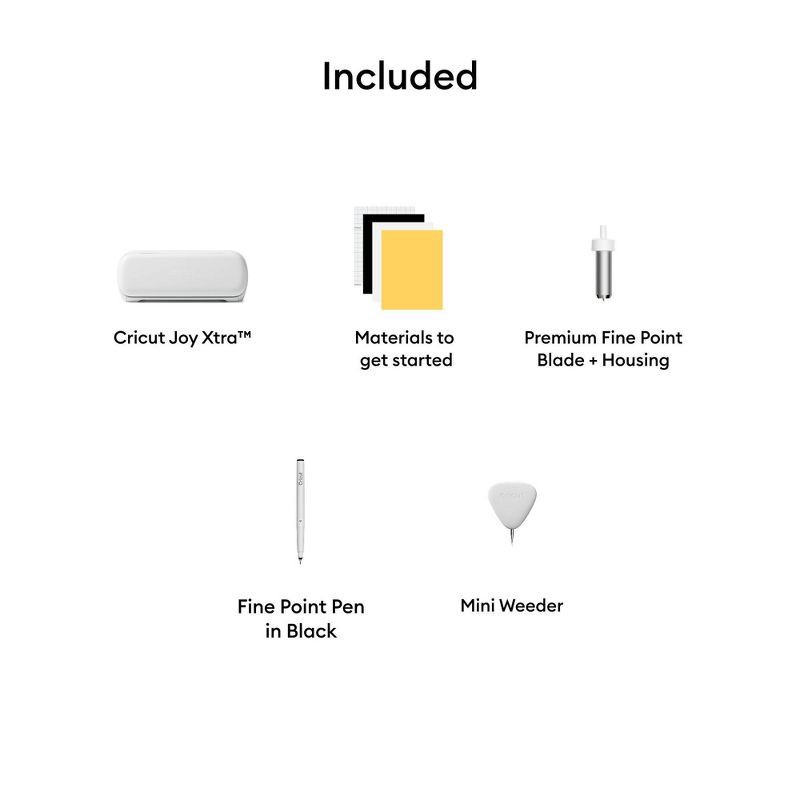 slide 3 of 11, Cricut Joy Xtra Cutting Machine White, 1 ct