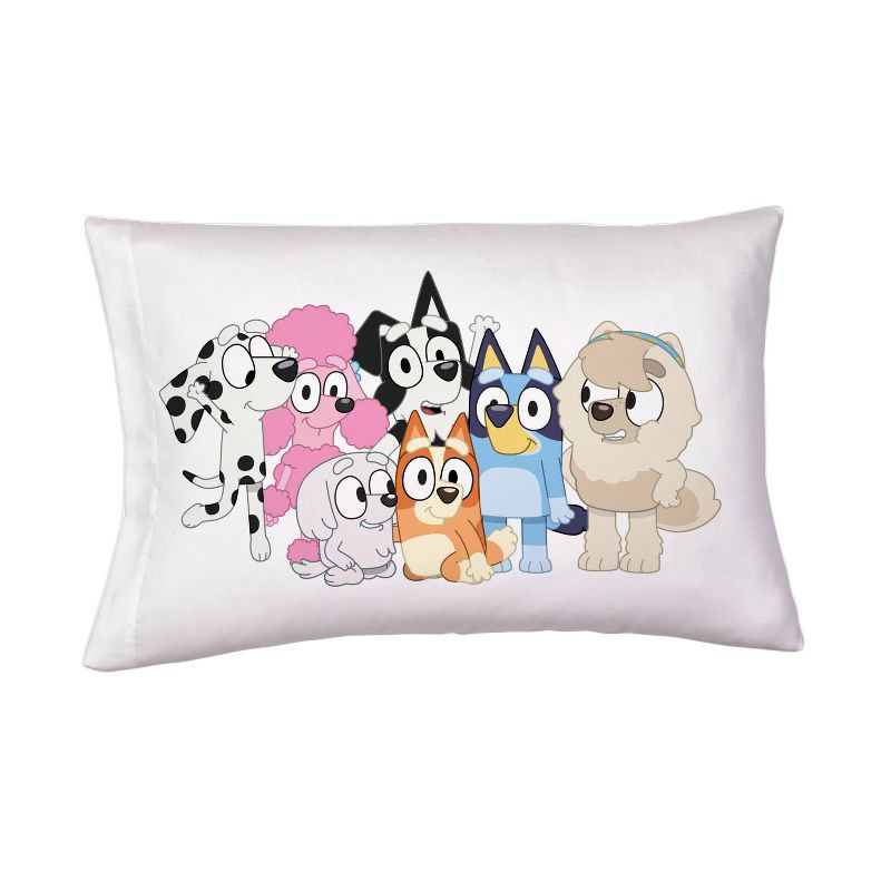 slide 4 of 6, Twin Bluey Kids' Sheet Set, 1 ct