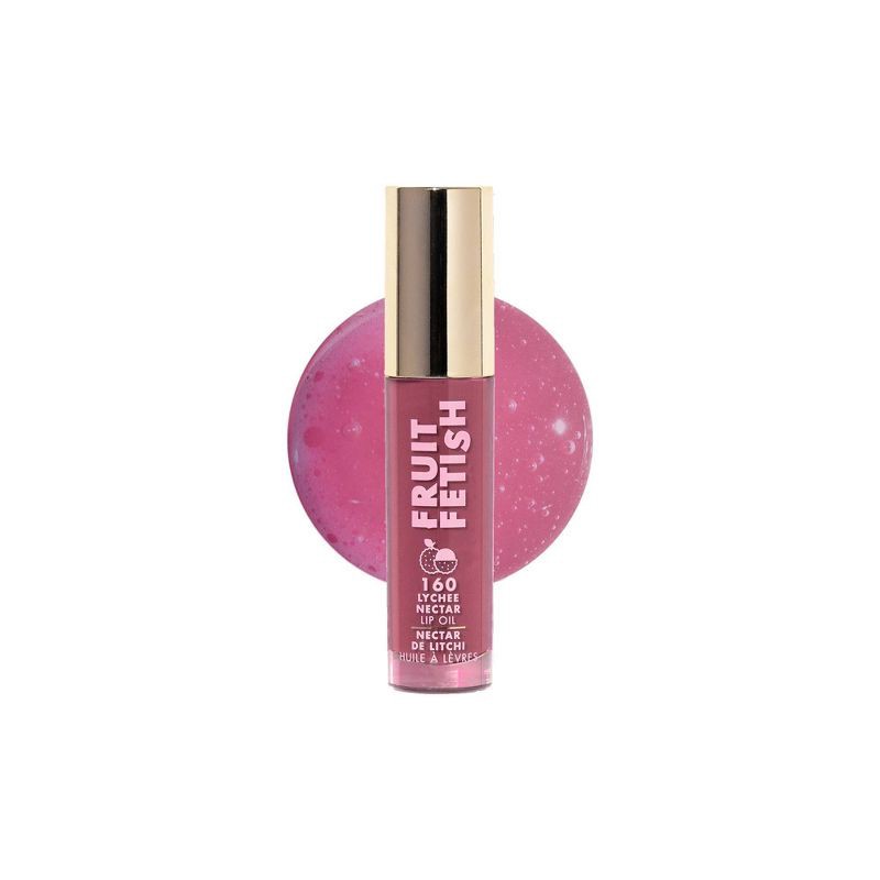 slide 1 of 11, Milani Fruit Fetish Lip Oil - 160 Lychee Nectar - 0.135 fl oz, 0.135 fl oz