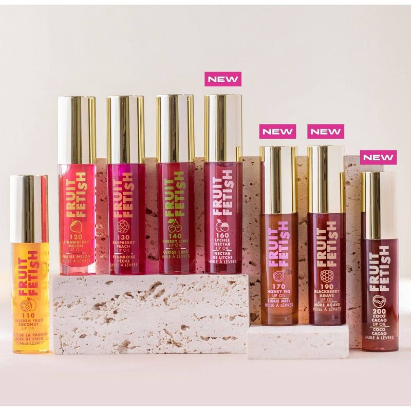slide 7 of 11, Milani Fruit Fetish Lip Oil - 190 Blackberry Agave - 0.135 fl oz, 0.135 fl oz