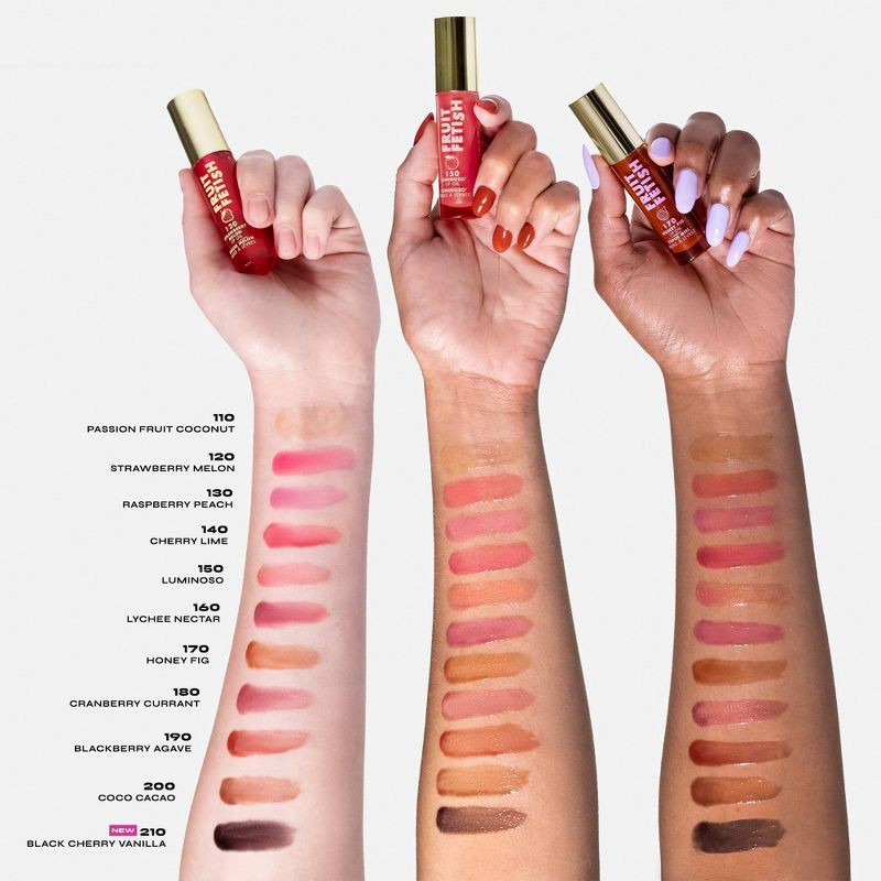 slide 5 of 11, Milani Fruit Fetish Lip Oil - 200 Coco Cacao - 0.135 fl oz, 0.135 fl oz