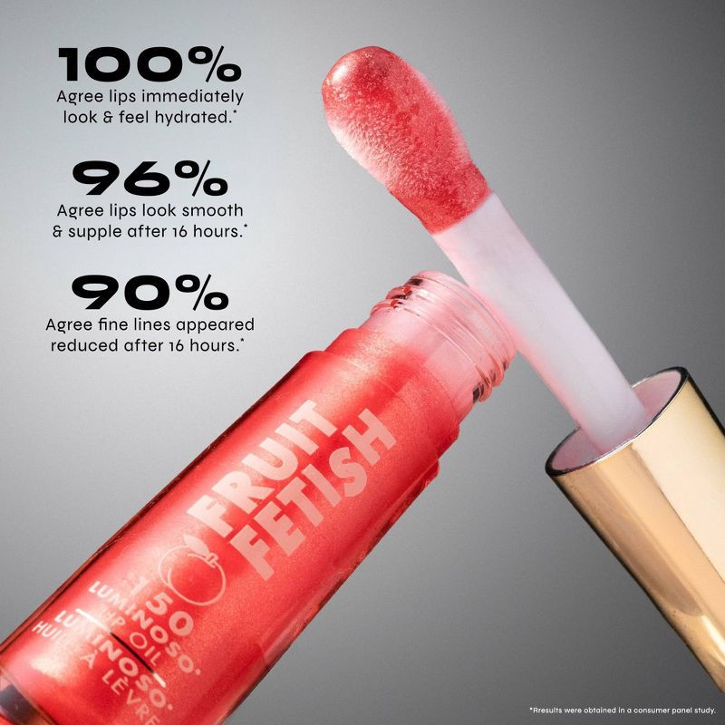 slide 9 of 11, Milani Fruit Fetish Lip Oil - 200 Coco Cacao - 0.135 fl oz, 0.135 fl oz