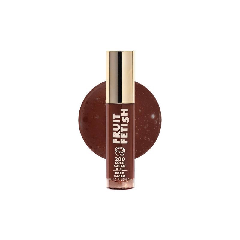 slide 1 of 11, Milani Fruit Fetish Lip Oil - 200 Coco Cacao - 0.135 fl oz, 0.135 fl oz