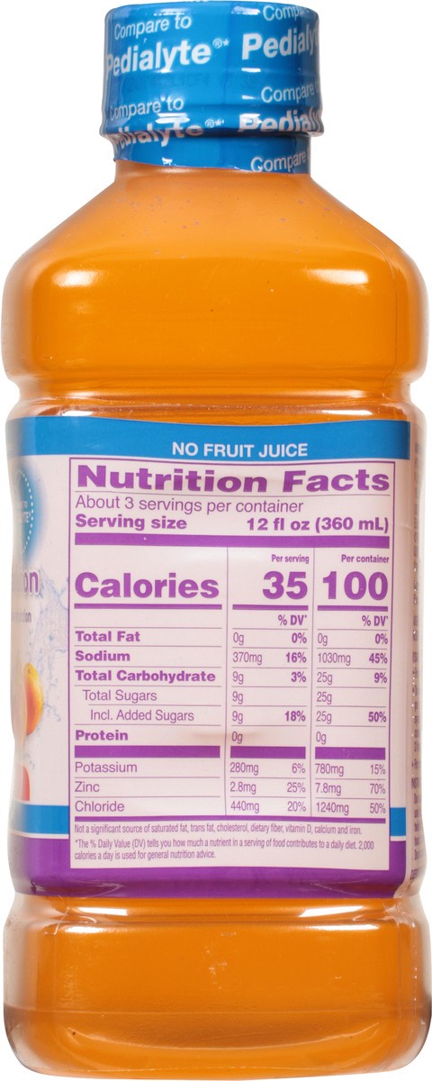 slide 8 of 9, Tippy Toes Pediatric Electrolyte Fruit, 33.8 fl oz