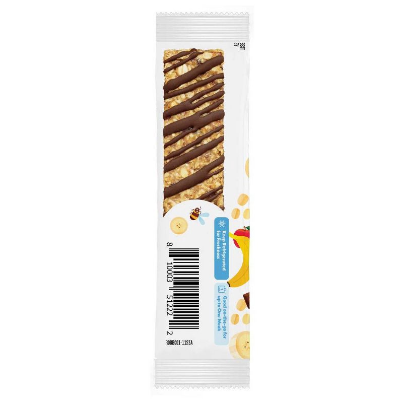 slide 4 of 4, Once Upon a Farm Organic Banana Chocolate Refrigerated Oat Bar - 1.6oz, 1.6 oz