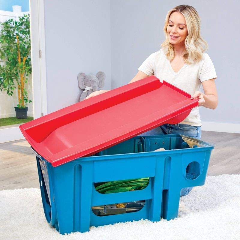 slide 6 of 7, Little Tikes Easy Store Slide and Explore Indoor Outdoor Climber Playset, 1 ct