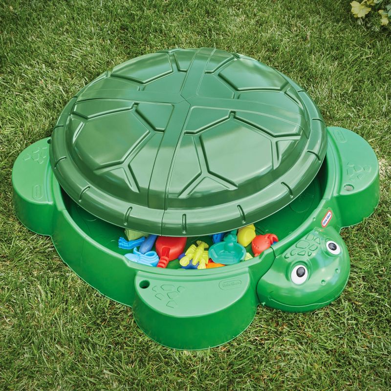 slide 2 of 7, Little Tikes Turtle Sandbox 2.0, 1 ct