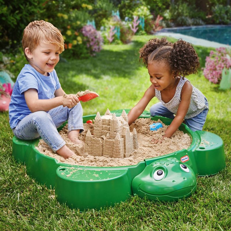 slide 3 of 7, Little Tikes Turtle Sandbox 2.0, 1 ct