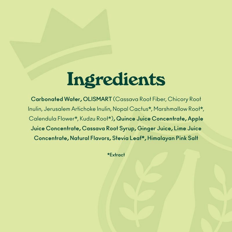 slide 4 of 6, OLIPOP Ginger Ale Prebiotic Soda - 12 fl oz Can, 12 fl oz