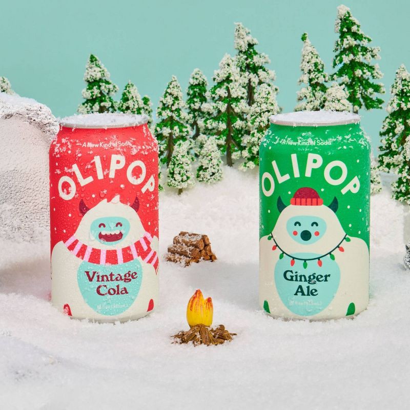 slide 6 of 6, OLIPOP Ginger Ale Prebiotic Soda - 12 fl oz Can, 12 fl oz