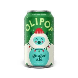 OLIPOP 9g Fiber Prebiotic Soda Ginger Ale - 12 fl oz Can