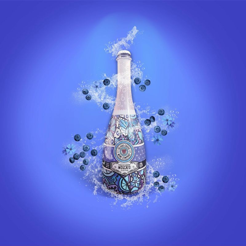 slide 3 of 3, Island Grove Winery Island Grove Sparkling Blueberry Moscato - 750ml Bottle, 750 ml