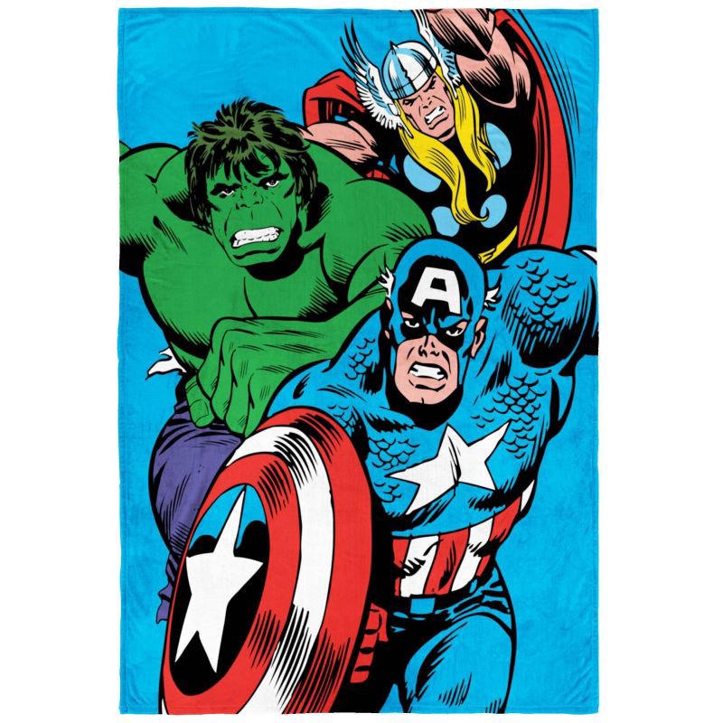 slide 2 of 3, Marvel Avengers Throw, 1 ct