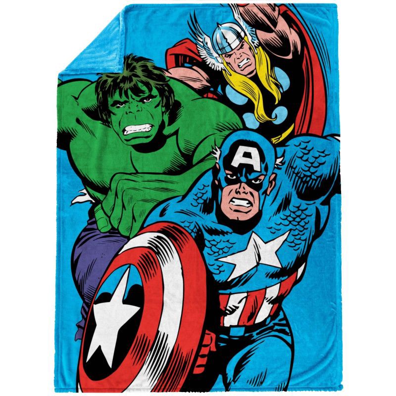 slide 1 of 3, Marvel Avengers Throw, 1 ct