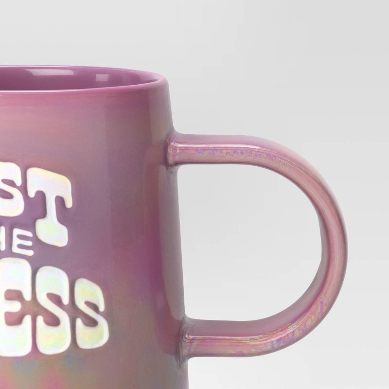 slide 3 of 3, 16oz Stoneware Trust in The Process Mug - Room Essentials™, 16 oz