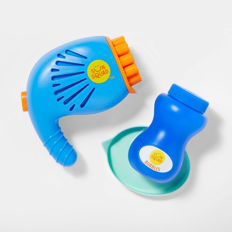 slide 1 of 4, Mini Bubble Blaster - Sun Squad™: Bubble Blower for Kids, 1 ct