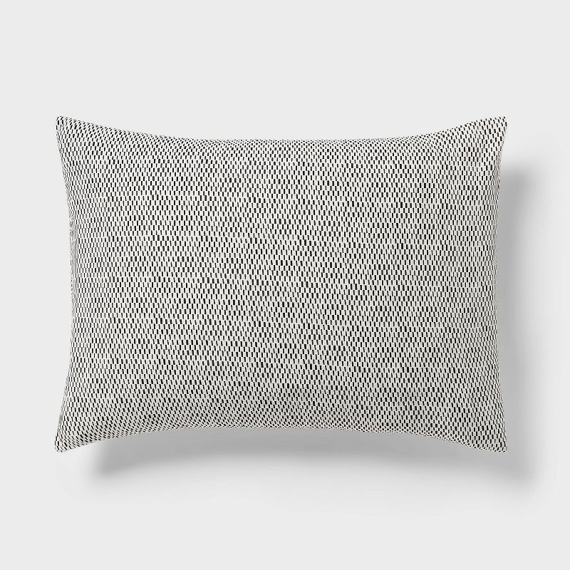 slide 6 of 8, Twin/Twin Extra Long Printed Comforter Set Black/White - Room Essentials™: Includes Sheets, Sham, OEKO-TEX Certified, 1 ct