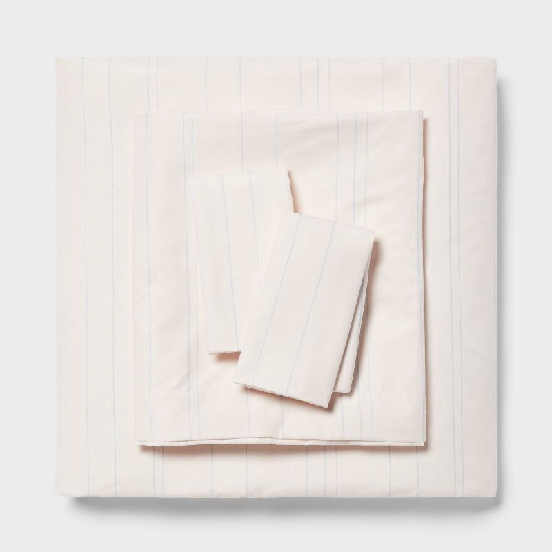 slide 5 of 7, Twin/Twin Extra Long Printed Comforter Set Ivory/Light Blue/Honey Yellow - Room Essentials™: Botanical Pattern, OEKO-TEX Certified, 1 ct