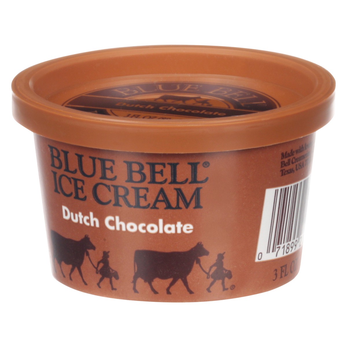 slide 3 of 11, Blue Bell Ice Cream, Dutch Chocolate, 3 oz