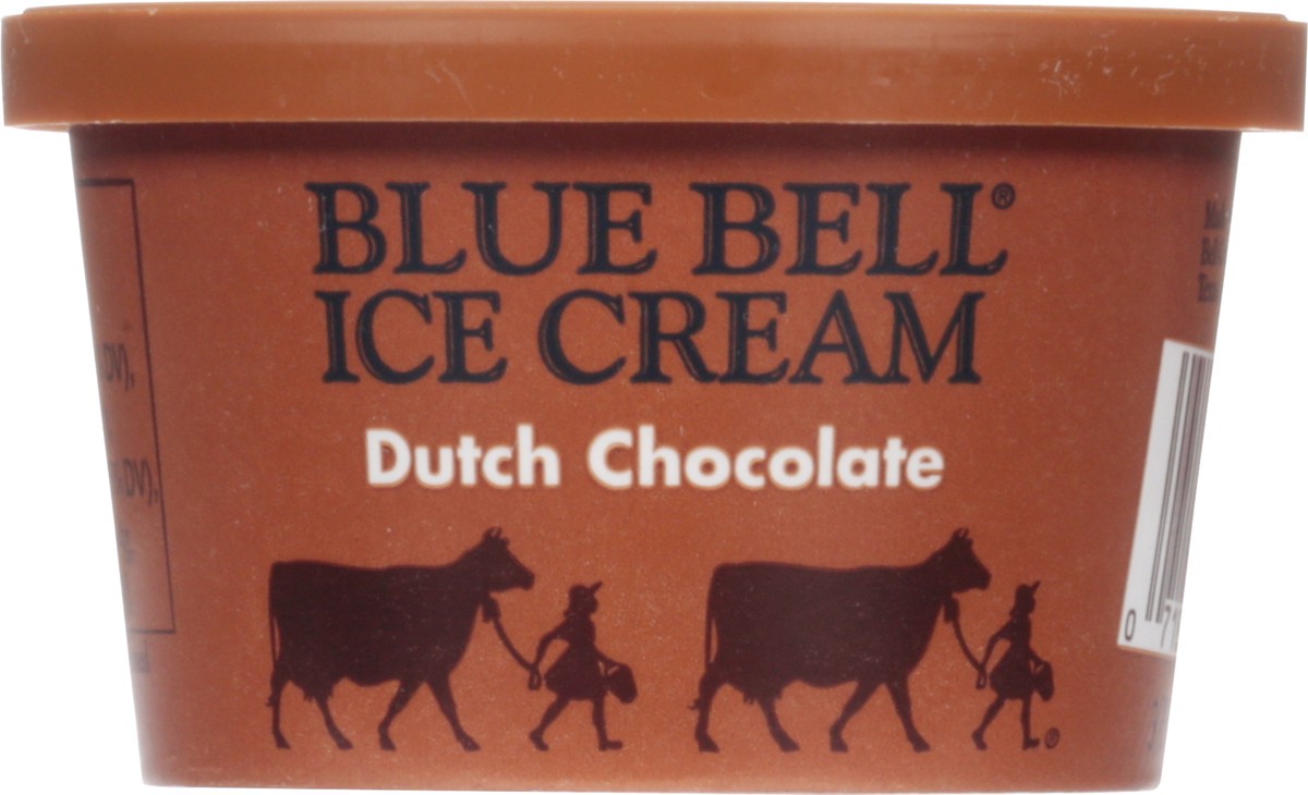 slide 9 of 11, Blue Bell Ice Cream, Dutch Chocolate, 3 oz