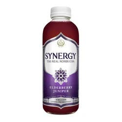 GT's Synergy Elderberry Juniper Organic Raw Kombucha – 16 fl oz
