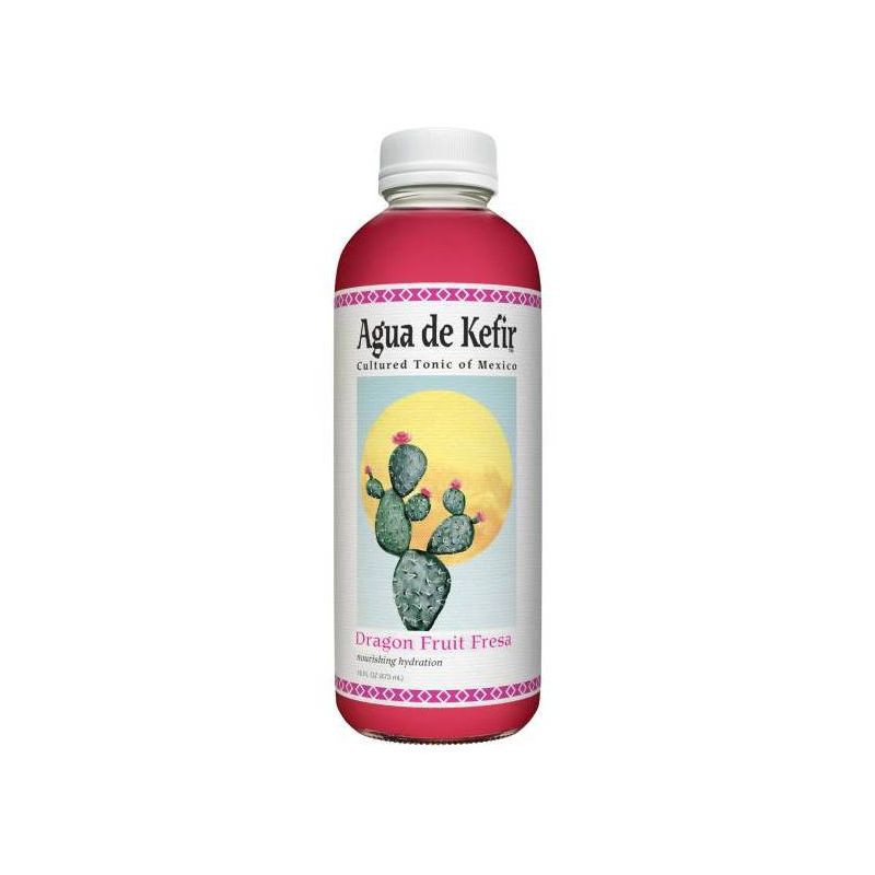 slide 1 of 4, GT's Dragon Fruit Fresa Agua de Kefir - 16 fl oz, 16 fl oz