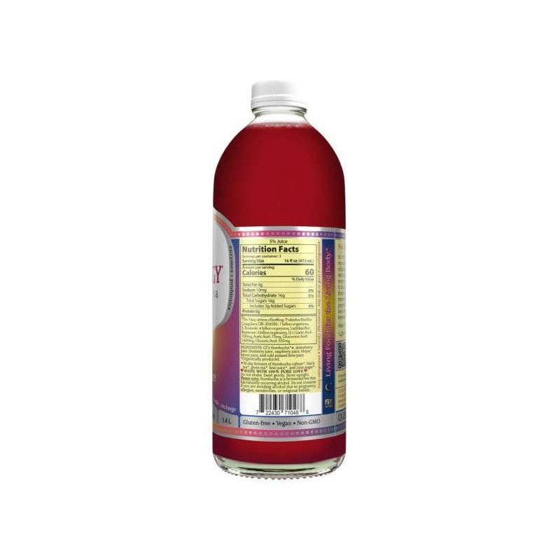 slide 3 of 3, GT's Synergy Lemon Berry Raw Kombucha - 48 fl oz, 48 fl oz