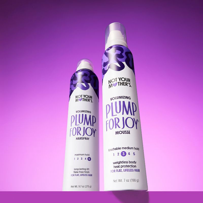 slide 6 of 8, Not Your Mother's Plump for Joy Volumizing Hairspray - 9.7oz, 9.7 oz