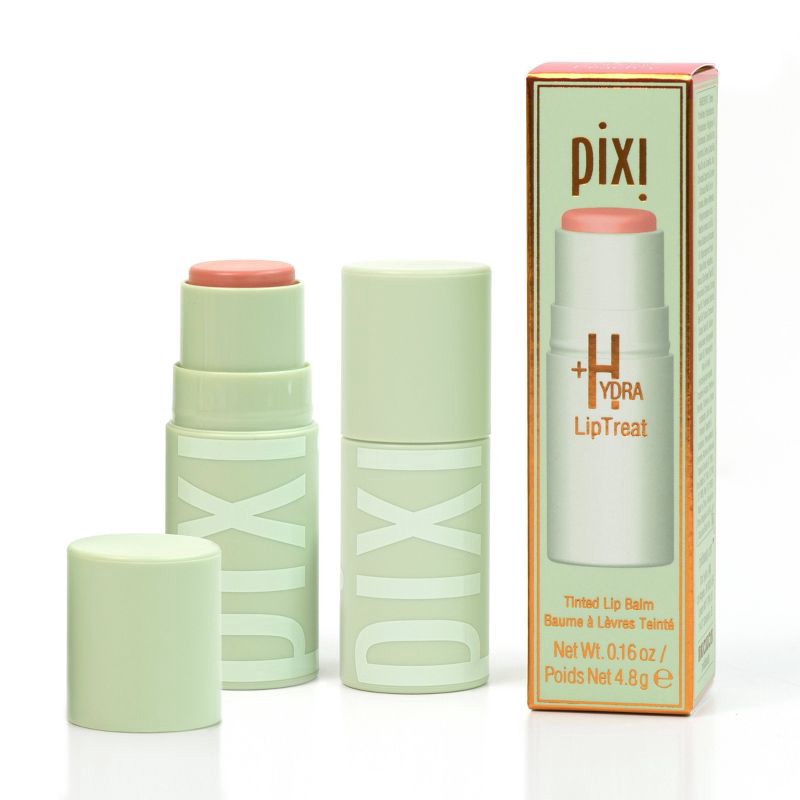 slide 3 of 7, Pixi by Petra + Hydra LipTreat - Peach - 0.16oz, 0.16 oz