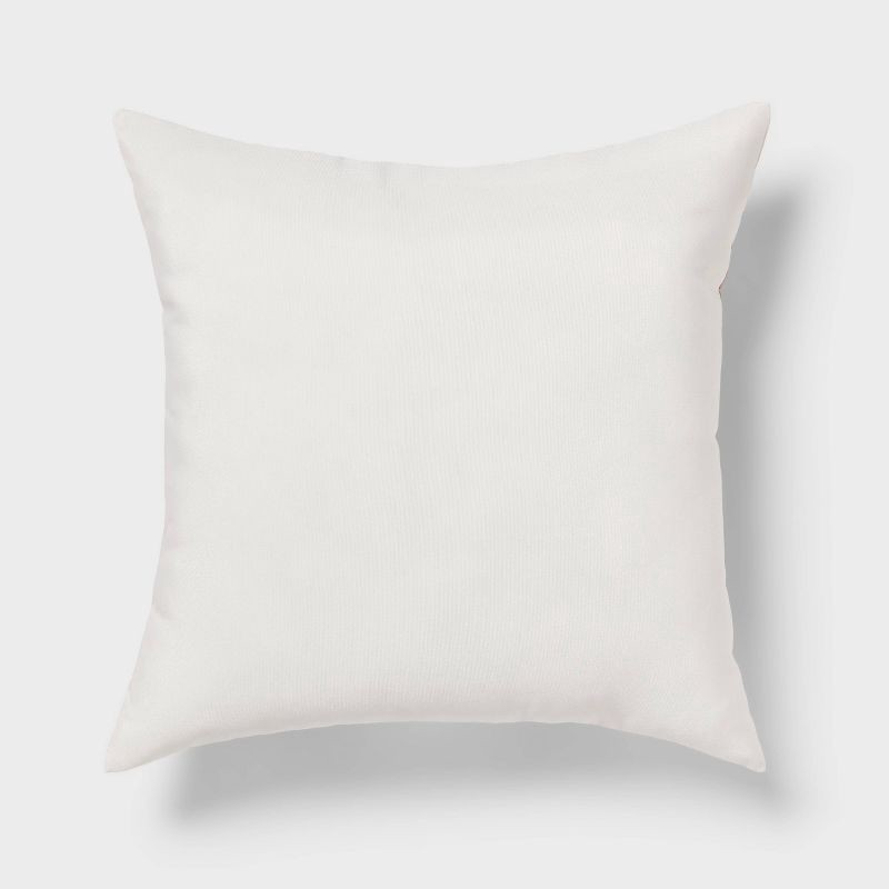 slide 3 of 3, Square Decorative Pillow Copper - Room Essentials™: Abstract Pattern, Indoor Canvas, Teen-Friendly, OEKO-TEX Certified, 1 ct