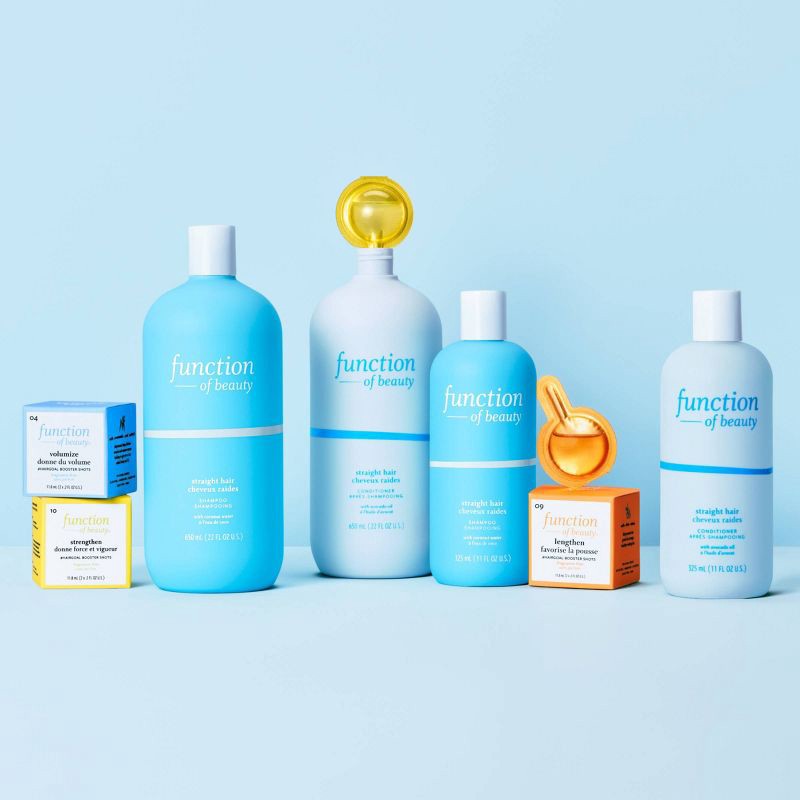 slide 5 of 5, Function of Beauty Straight Jumbo Conditioner - 22 fl oz, 22 fl oz