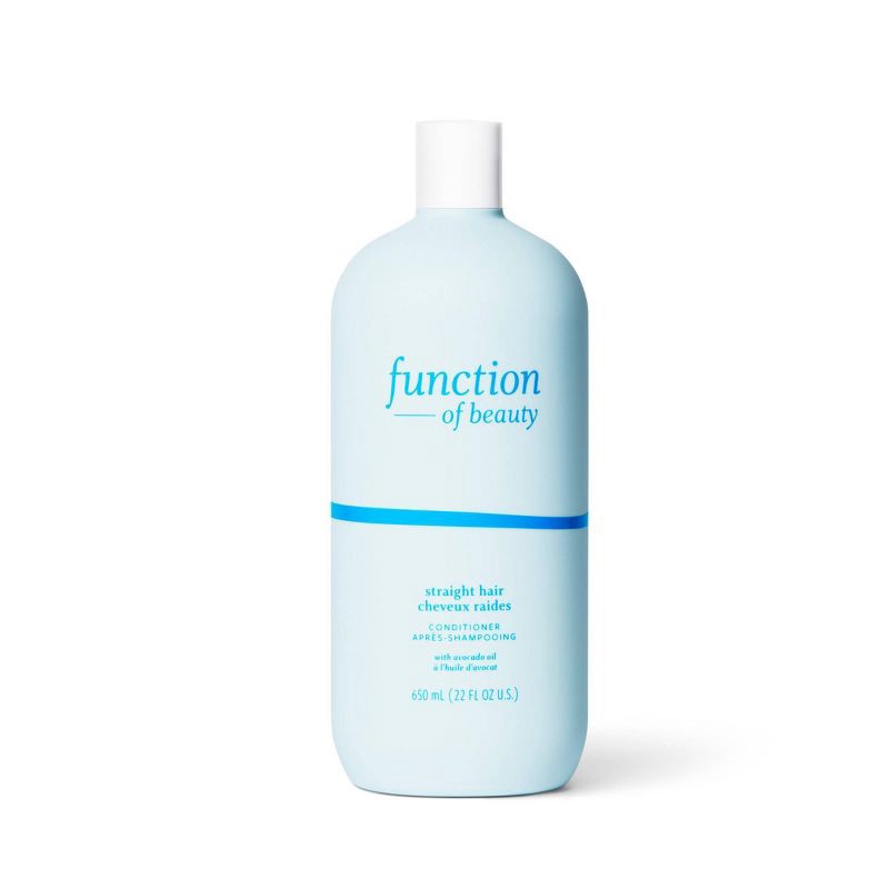 slide 1 of 5, Function of Beauty Straight Jumbo Conditioner - 22 fl oz, 22 fl oz