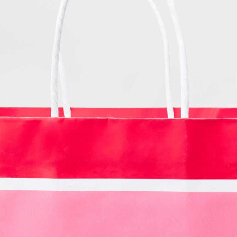 slide 3 of 3, Small Striped Gift Bag Colorful - Spritz™, 1 ct