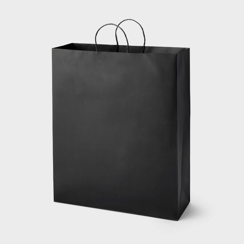 slide 1 of 3, Black Jumbo Gift Bag - Spritz™, 1 ct