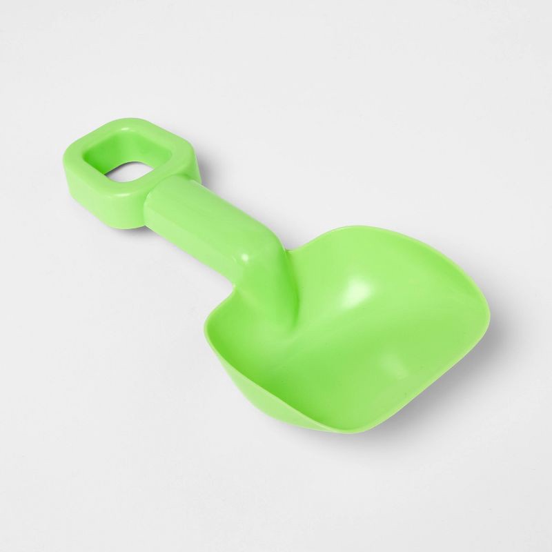 slide 3 of 3, Sand Bucket with Shovel Orange - Sun Squad™: Beach Toys for Kids, Ages 18 Months+, 1 ct