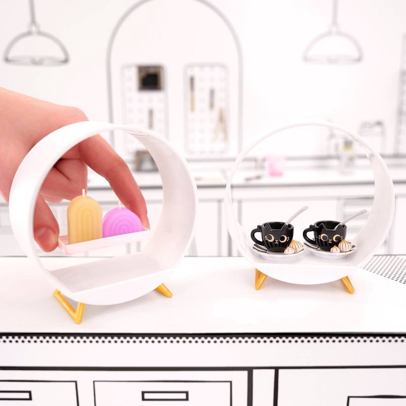 slide 5 of 6, MGA's Miniverse Make It Mini Lifestyle Series 2: PVC Mini Figure with Accessories, 1 ct