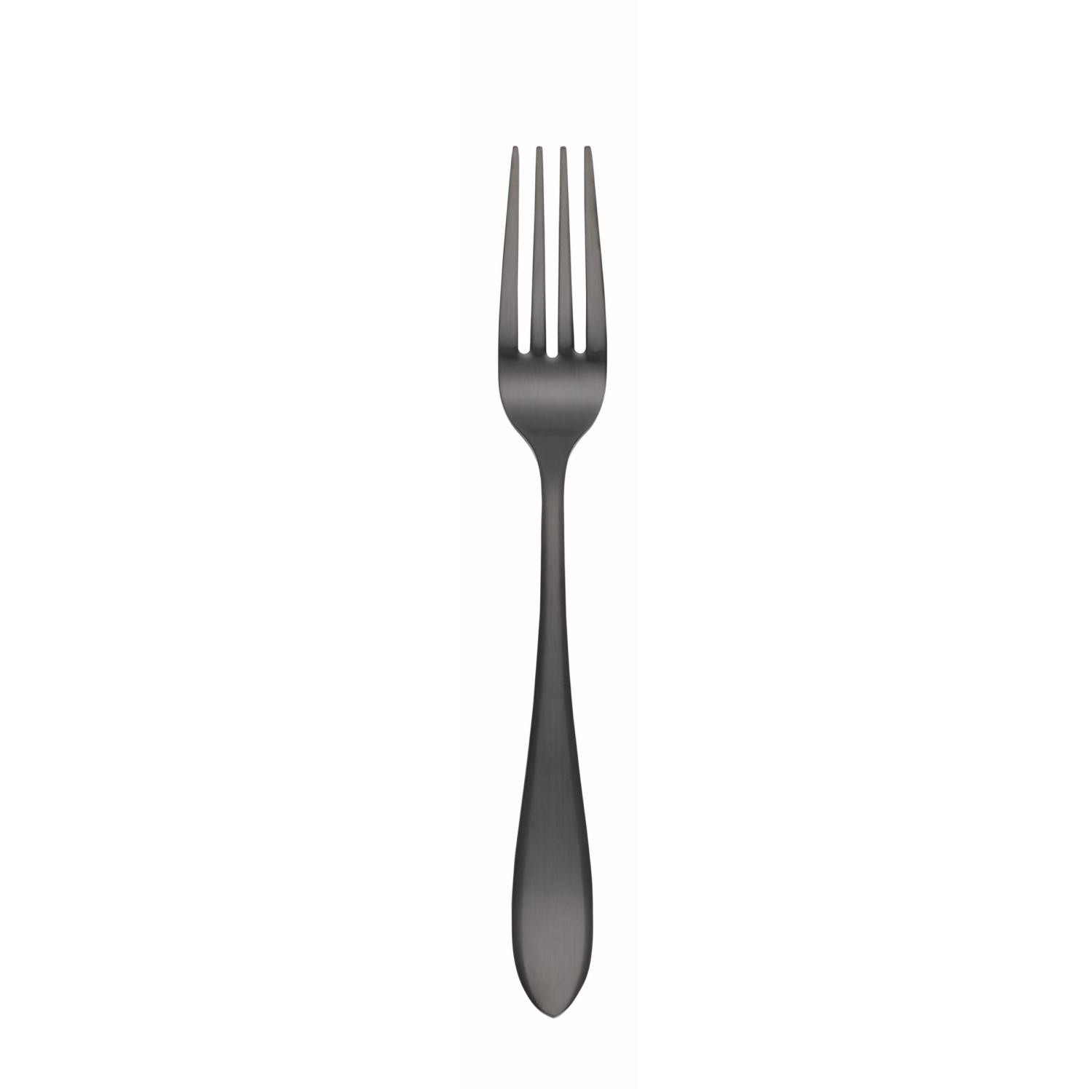 slide 1 of 2, Cambridge Silversmiths Delia Black Matte Dinner Fork, 1 ct