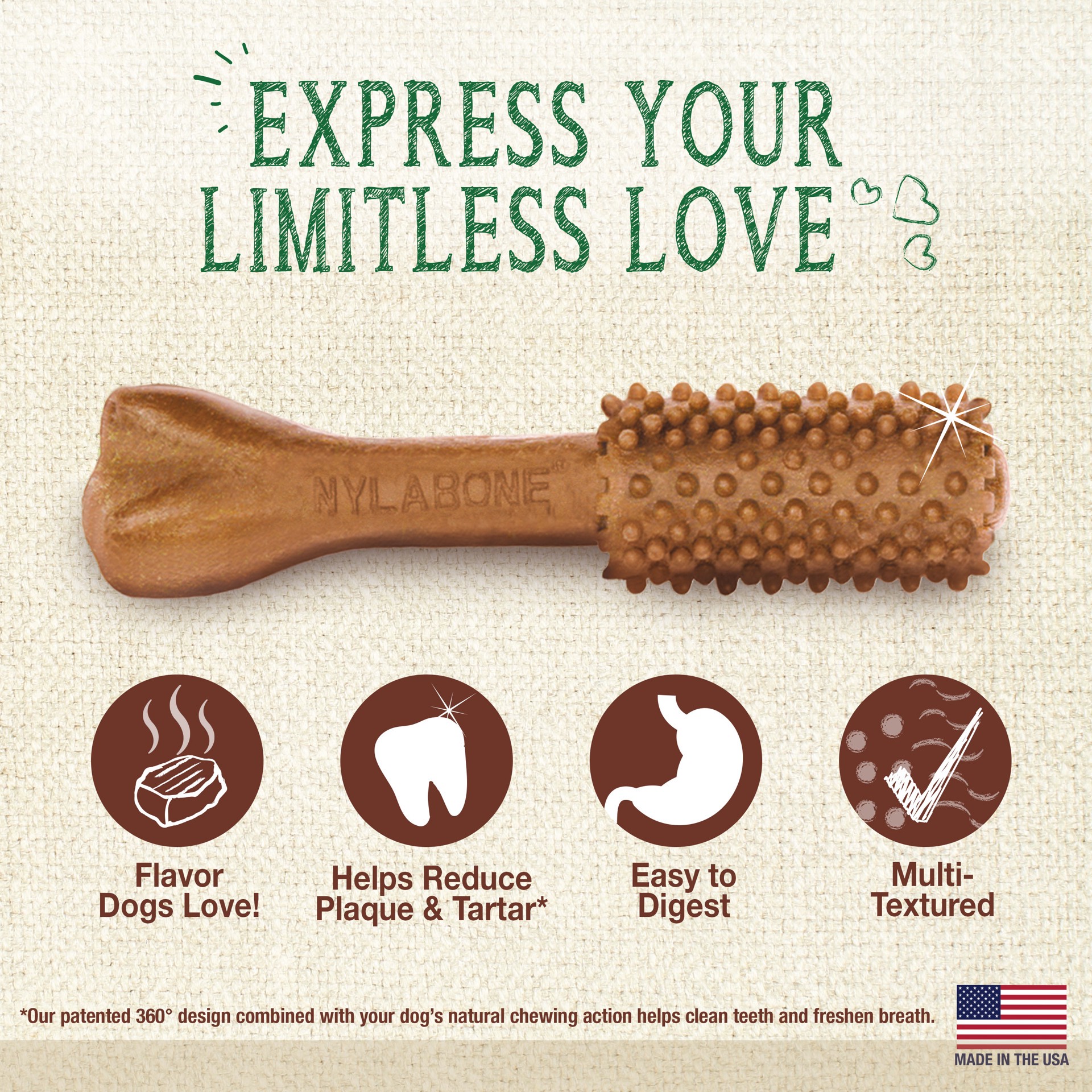 slide 6 of 10, Nutri Dent Value Pack Large Filet Mignon Flavor Dog Treats 20 ea, 20 ct