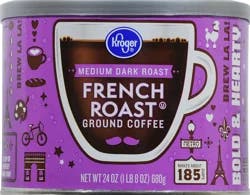 Kroger French Roast Medium Dark Roast Ground Coffee