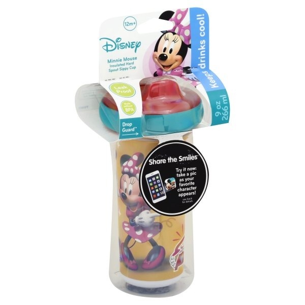 slide 1 of 1, First Year Minnie Sippy Cup, 1 ct