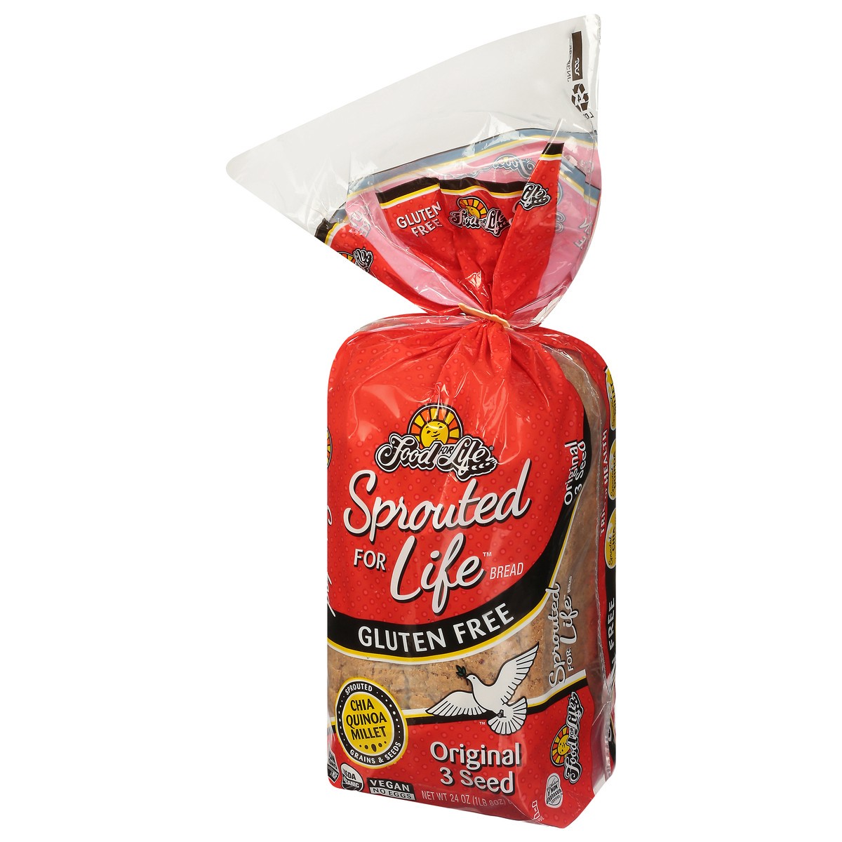 slide 3 of 9, Food for Life Original Sprouted Bread, 24 oz