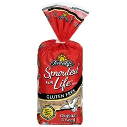 Food for Life Sprouted for Life Gluten Free Original 3 Seed Bread 24 oz