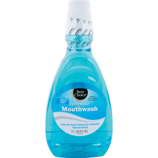 slide 1 of 1, Best Choice Peppermint Mouthwash, 1 l